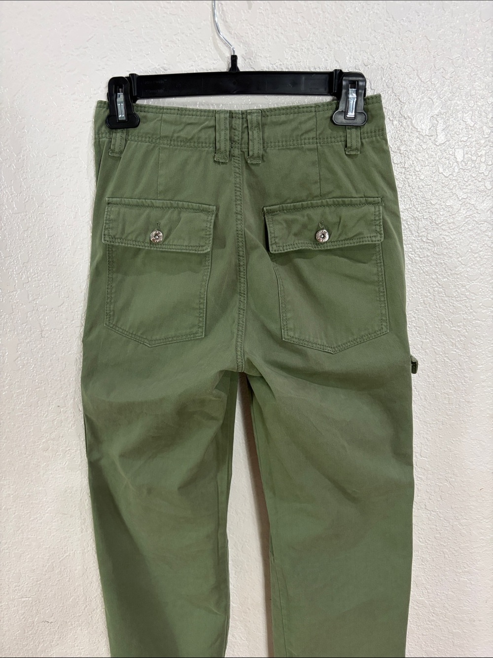Bershka ,Size 2,Olive Green Cargo Pants - Classic Utility Style - Picture 8 of 17